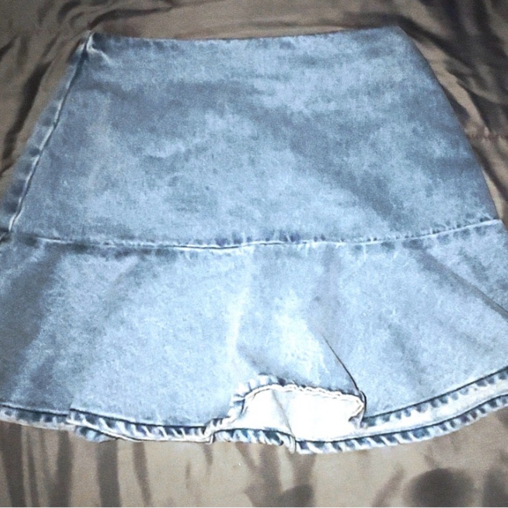 Denim mini skirt! Brand new